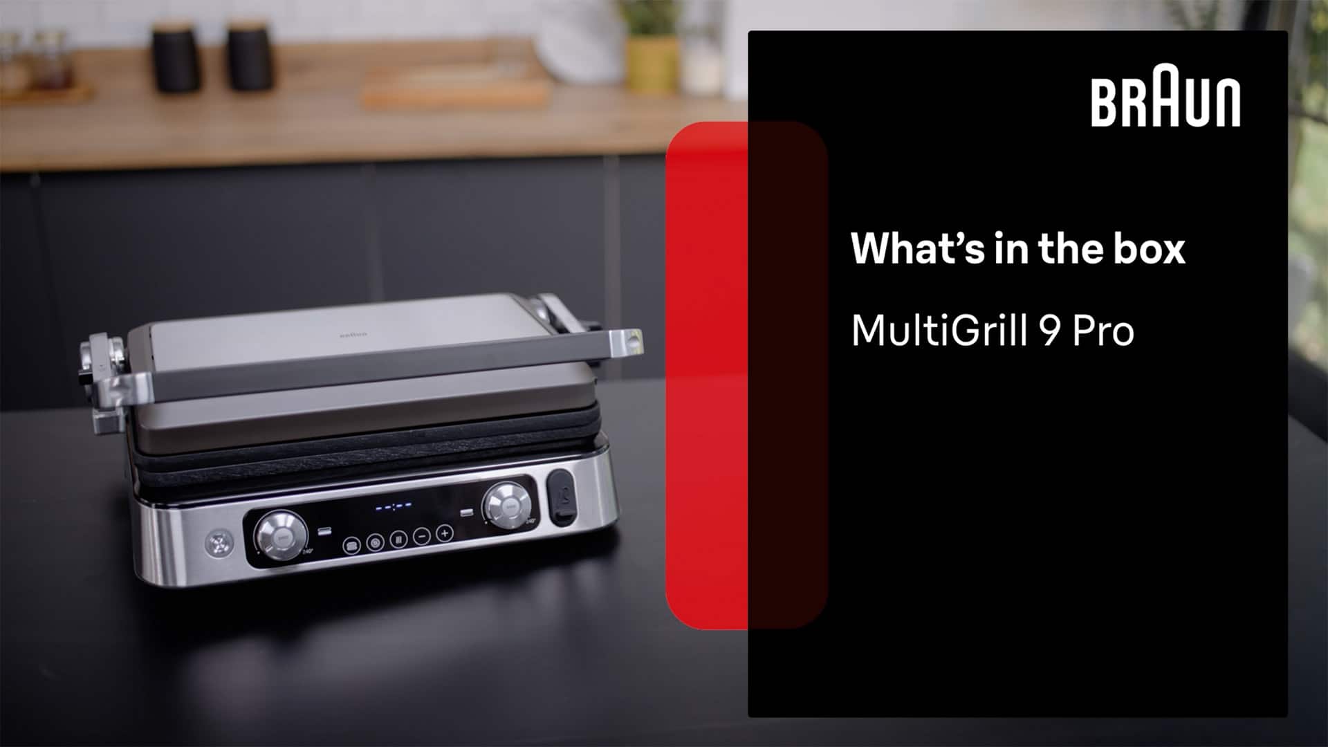 Braun MultiGrill 9 Pro | What's in the Box
