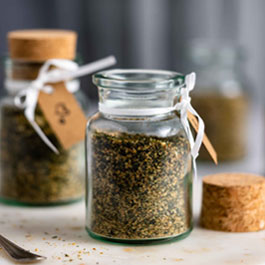 Spice mixture with seaweed