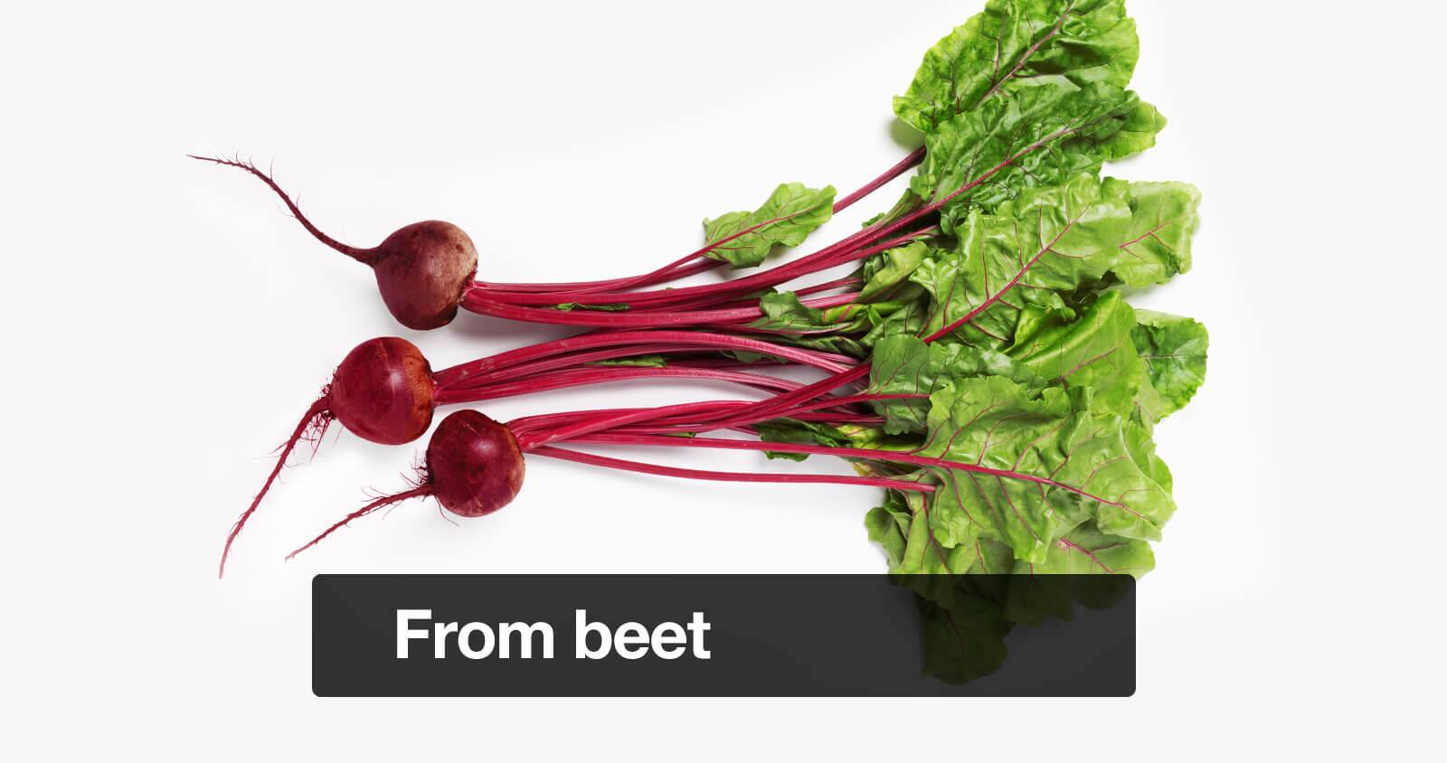 From beet to treat