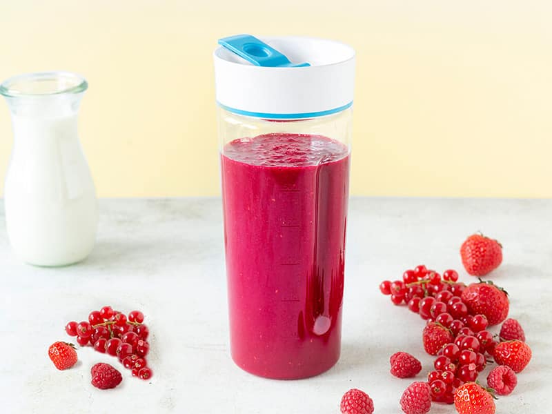 Braun Recipe – Red berry smoothie