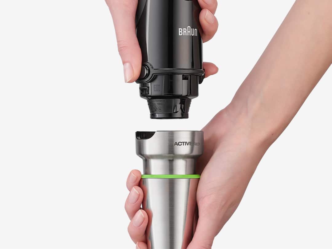 MQ Handblender with easy click accessory change