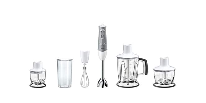 Braun Multiquick 5 MQ 525 Omelette 600W Blender + Accessories White