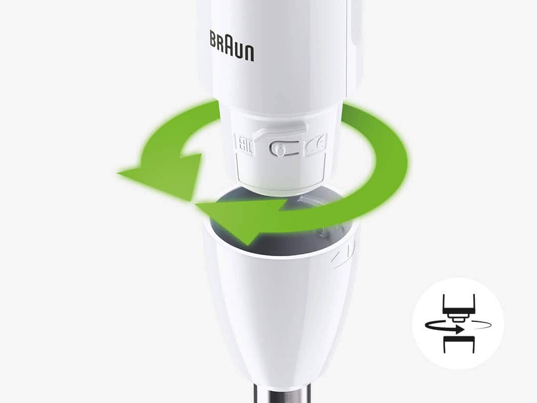 Braun Hand blender EasyTwist System accessories.
