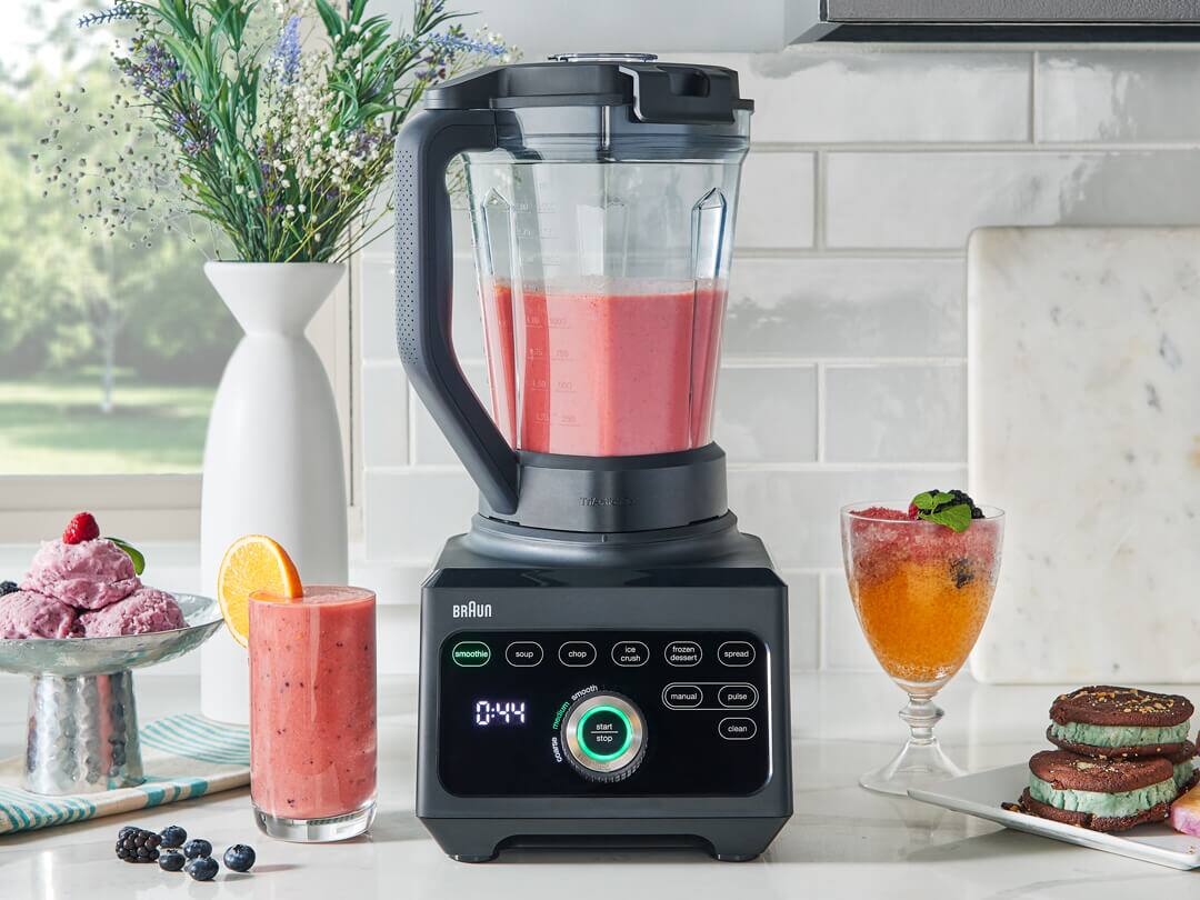 Braun PowerBlend 9 with up to 45,000 rpm motor speed