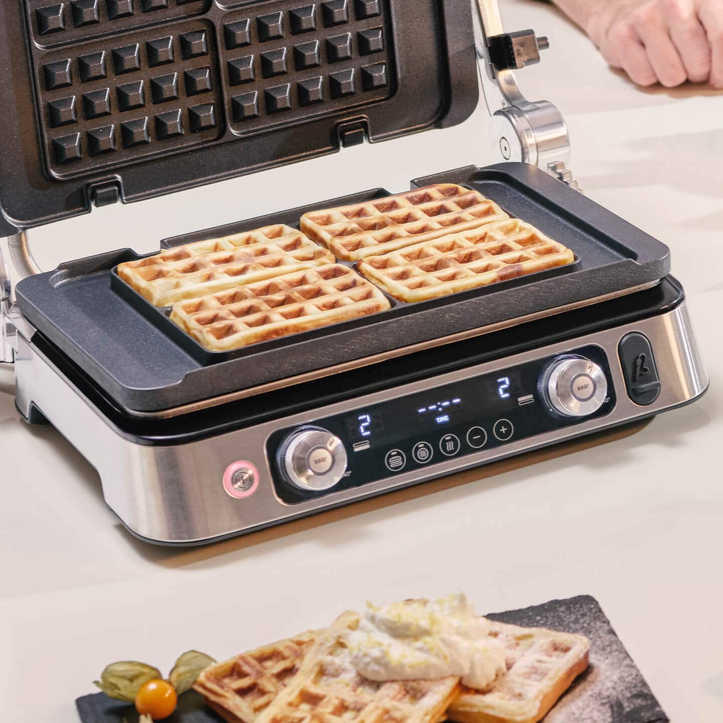 Braun MultiGrill 9 - Rim waffle plates