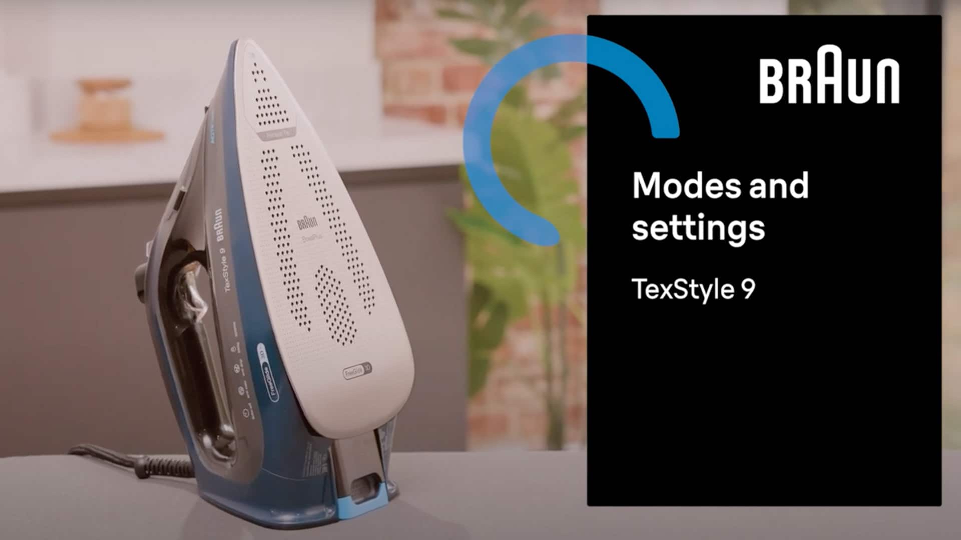 Braun TexStyle 9 How to – Modes and settings