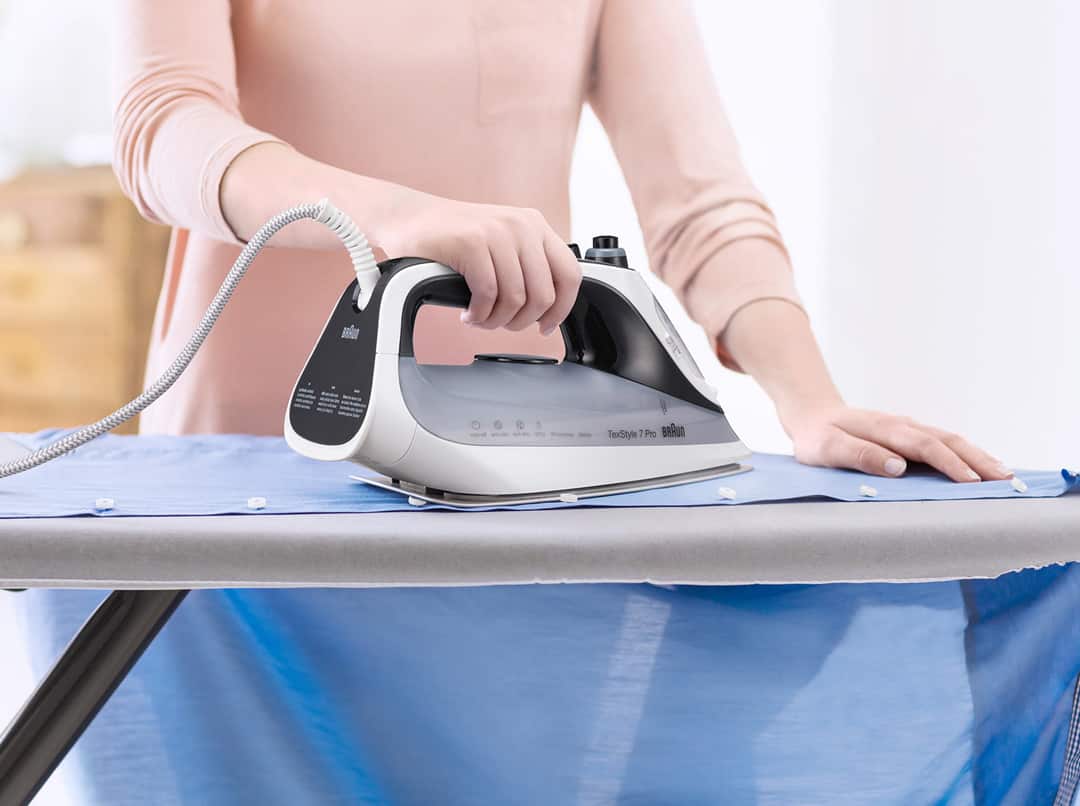 Braun Steam Irons for guaranteed smooth gliding.