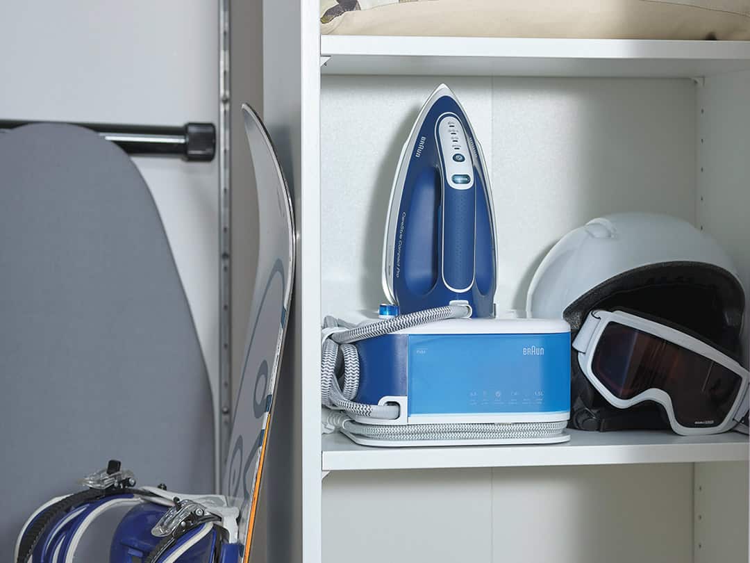 Braun Steam Generator Irons  - compact and easy to store