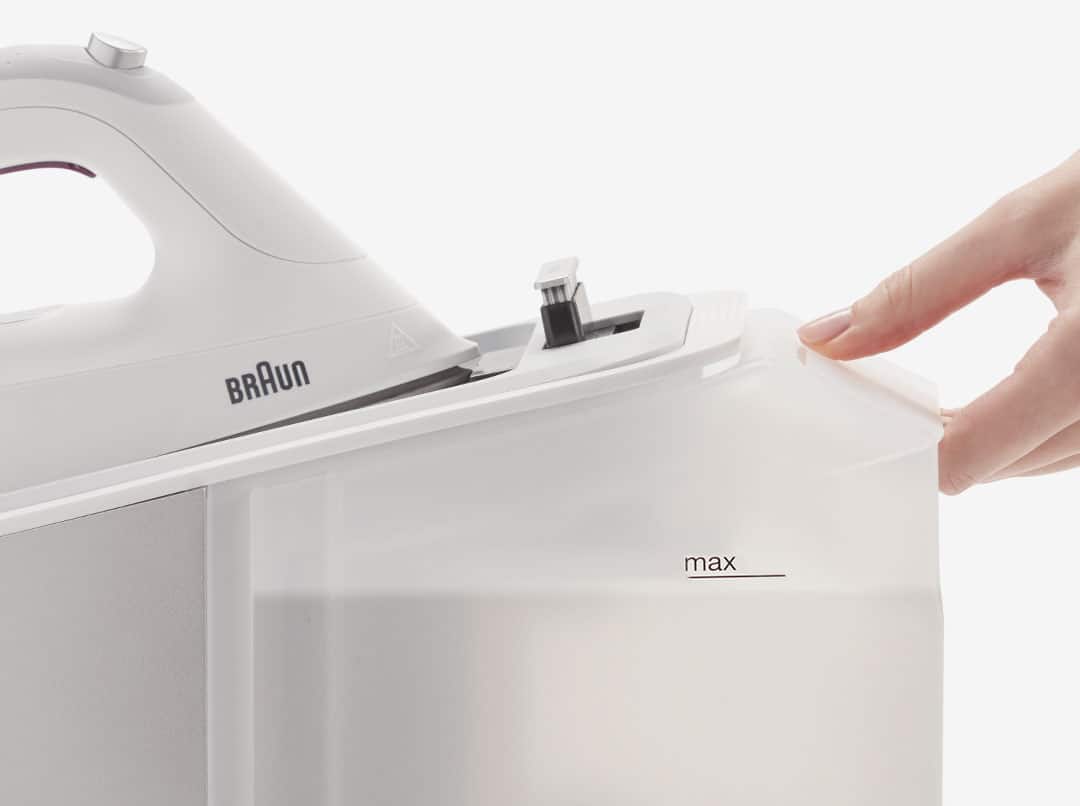 Braun CareStyle 7 with an extra large removable water tank.