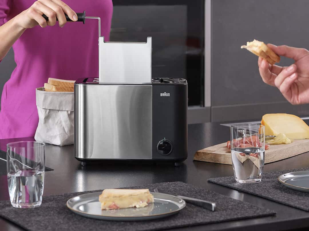 Braun ID Breakfast Collection Toaster with anti-leakage sandwich cage
