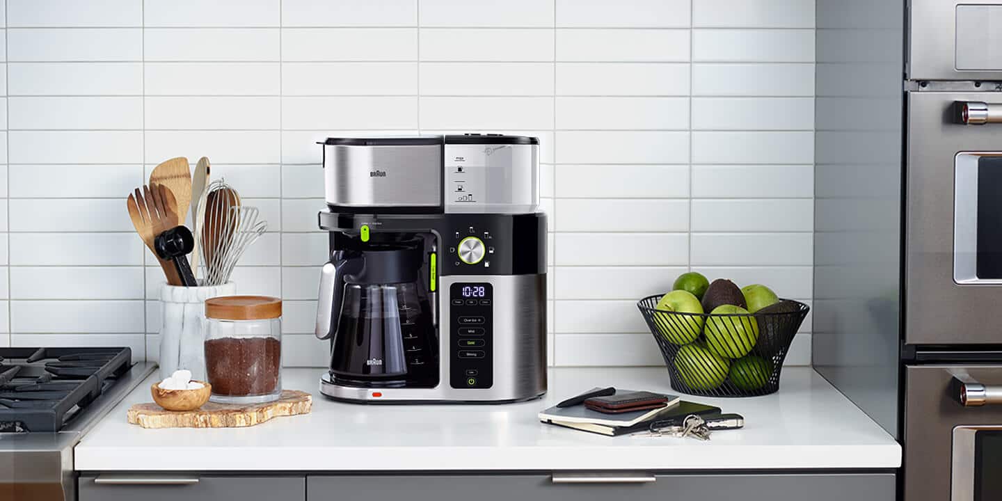 Braun MultiServe Coffee machine lifestyle