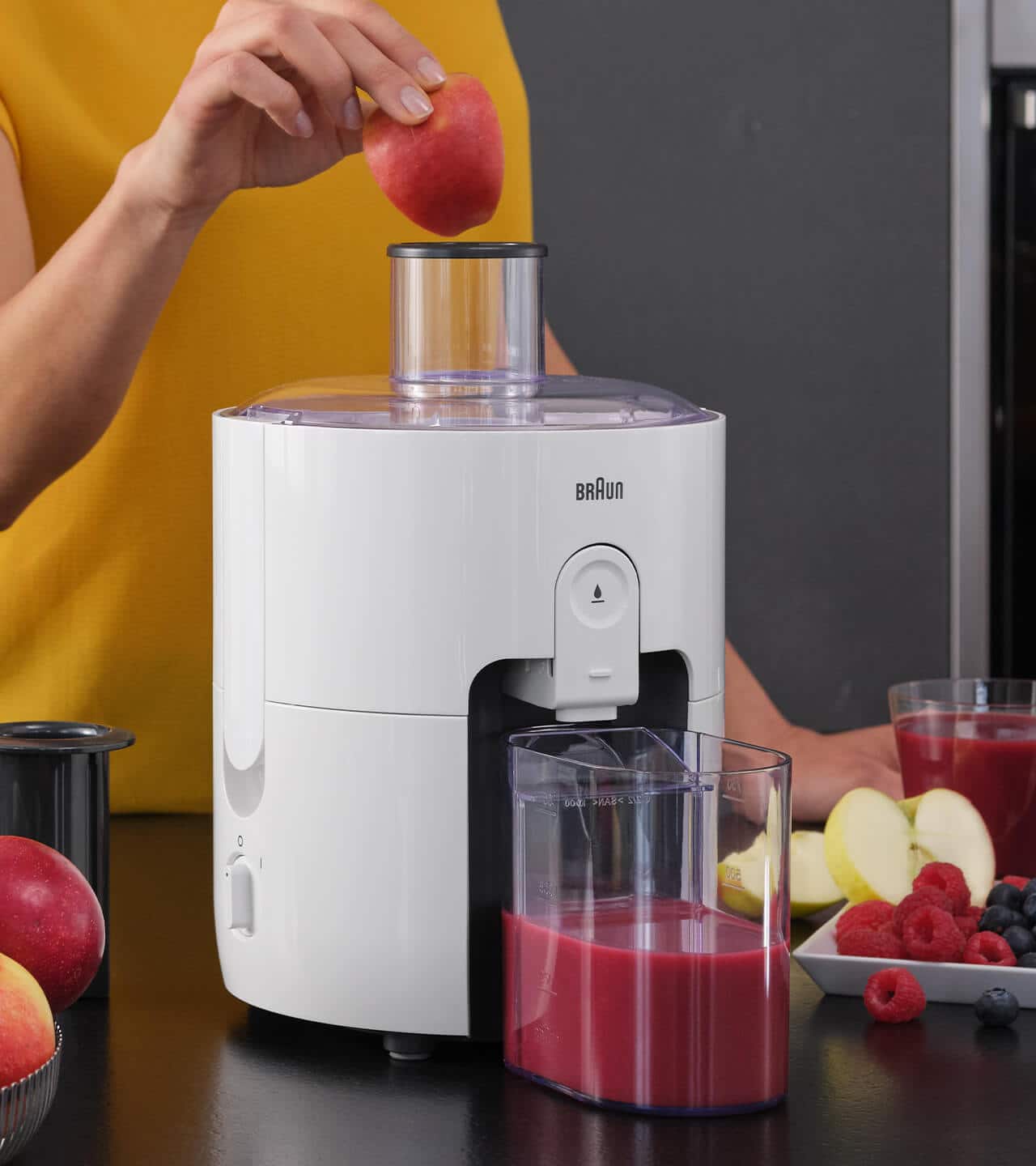 Braun PurEase Spin Juicer with FastXtract Technology
