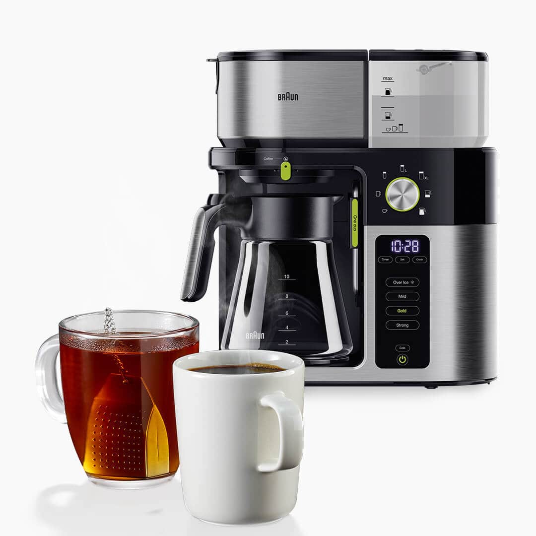 Braun MultiServe Coffee machine with hot Water Dispenser