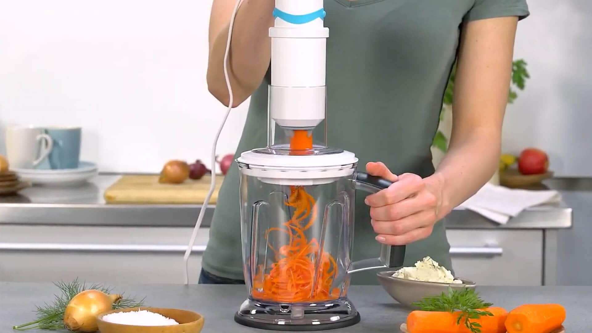 Braun MultiQuick 5 Vario Fit with  Spiralizer | Stay fit. Eat healthy.