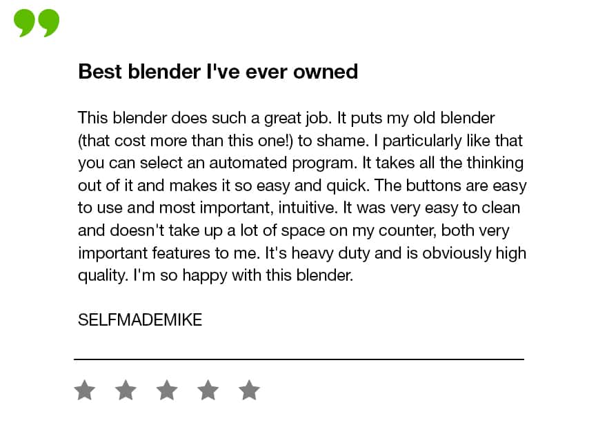 Braun TriForce PowerBlender Review